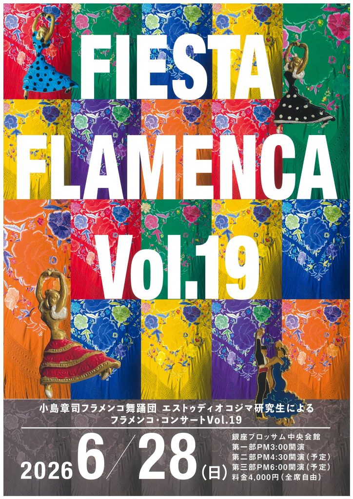 FIESTA  FLAMENCA  Vol.19のチラシ